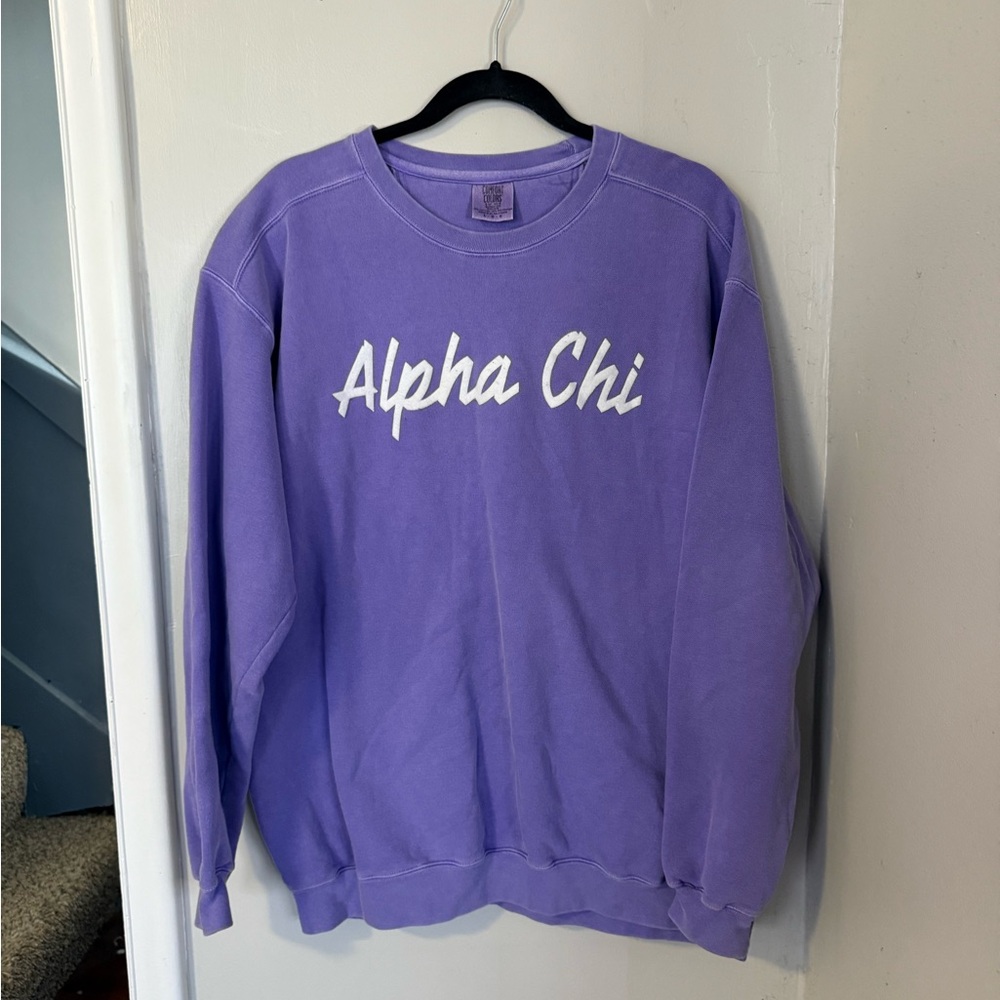 Comfort Colors Alpha Chi Sweatshirt